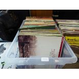 3 boxes of classical vinyl records