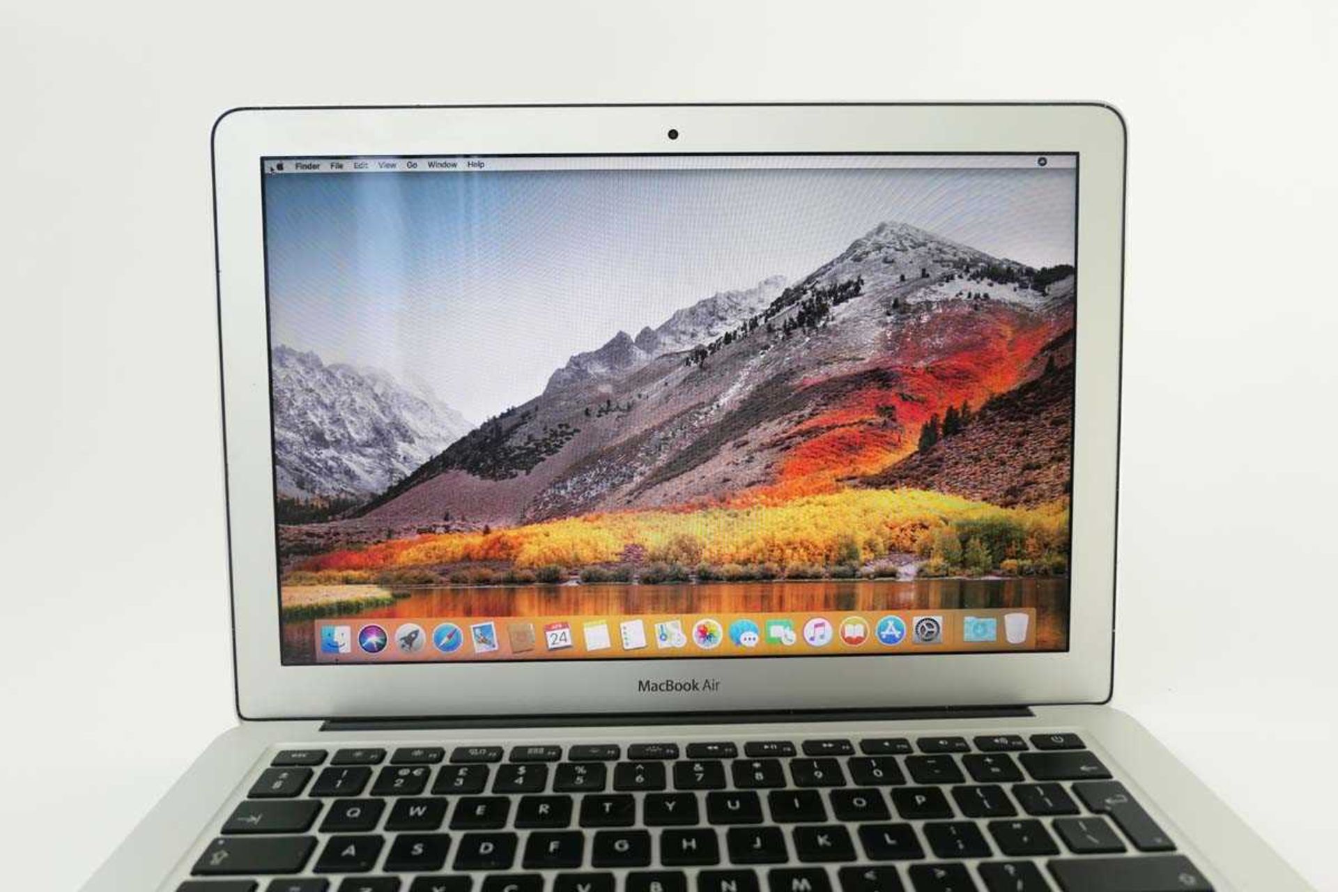 +VAT MacBook Air 13" 2011 A1369 Silver laptop with Intel i5 - 1.7GHz, 4GB RAM and 256GB SSD - Image 2 of 3