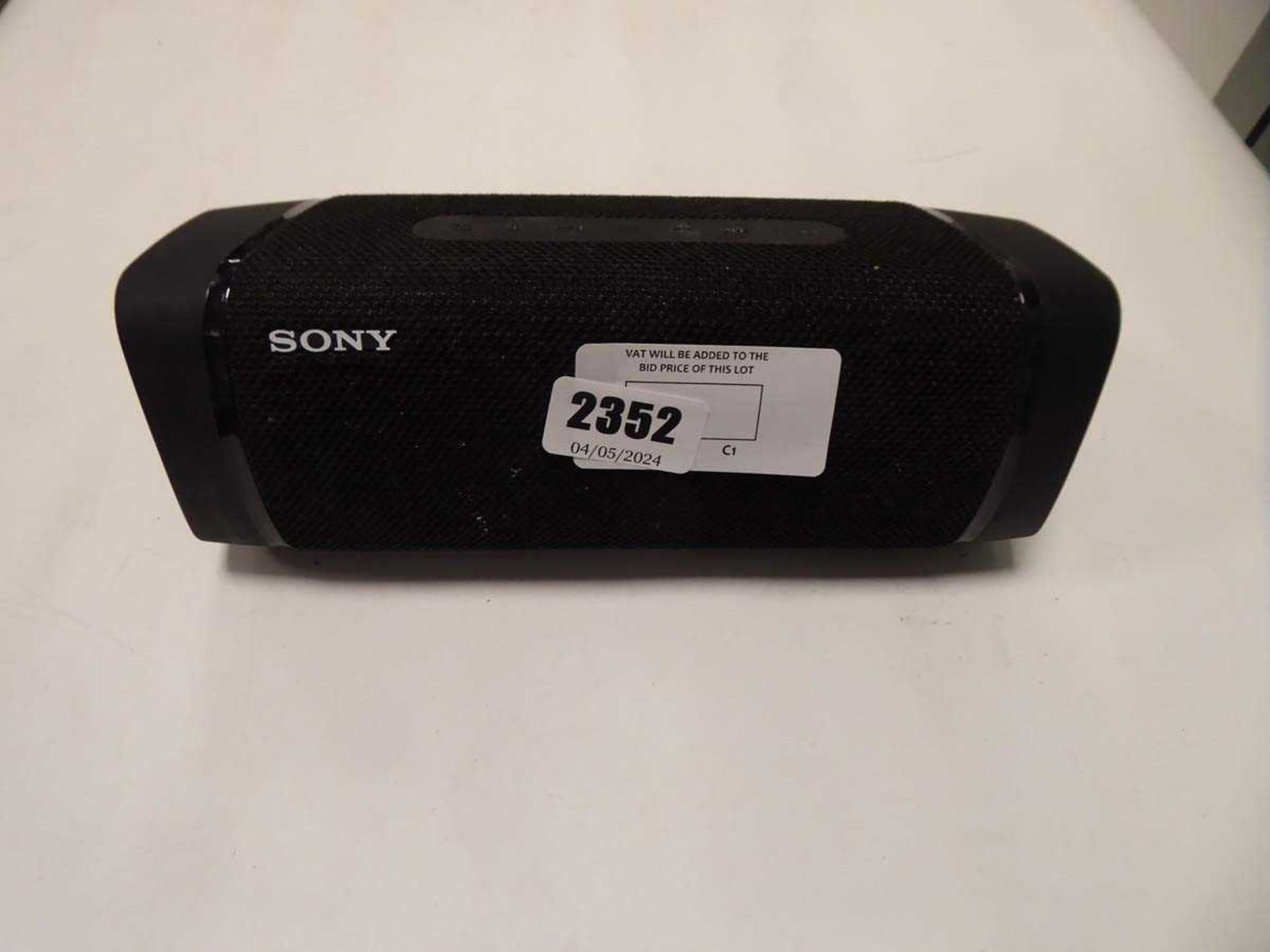 +VAT Sony smart speaker - unboxed