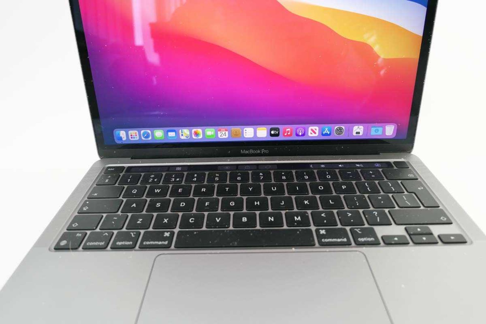 +VAT MacBook Pro 13" 2020 A2338 Space Grey laptop with Apple M1 Chip, 8GB RAM and 256GB SSD - Image 3 of 3