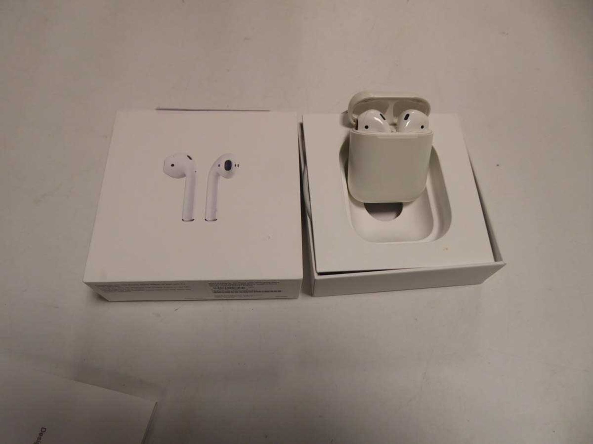 +VAT Boxed pair of Apple Airpods 2nd Gen model MV7M2ZM/A
