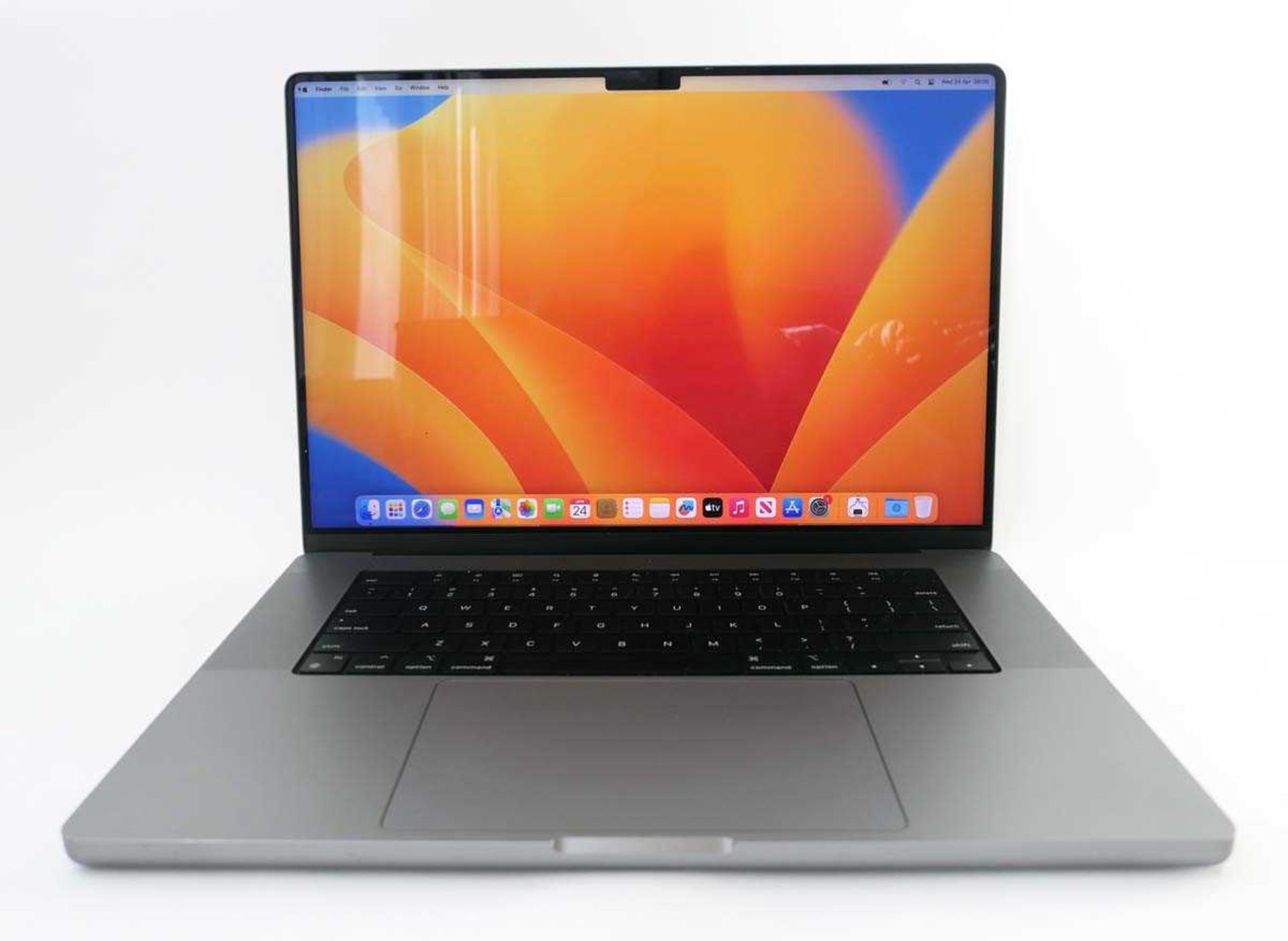 +VAT MacBook Pro 16" 2021 A2485 Space Grey laptop with Apple M1 Chip, 16GB Unified Memory and