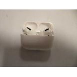 +VAT Unboxed pair of Apple air pods pro with MagSafe charging case