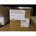 Zebra GK420D thermal label printer