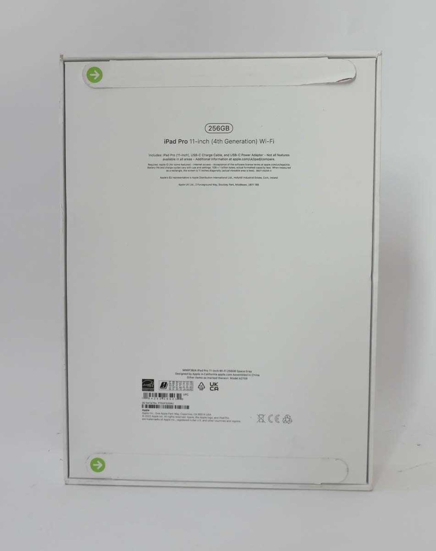 +VAT *Sealed* iPad Pro 11" 4th Gen A2759 256GB Space Grey tablet - Image 2 of 2