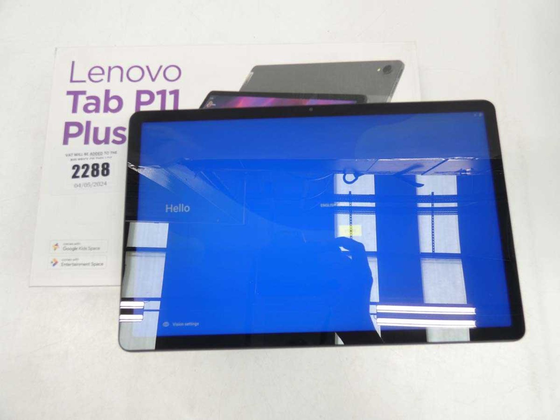 +VAT Lenovo Tab P11 Plus 128GB tablet with box