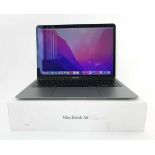 +VAT MacBook Air 13" 2020 A2179 Space Grey laptop with Intel Core i3 3.2GHz Turbo Boost, 8GB RAM,