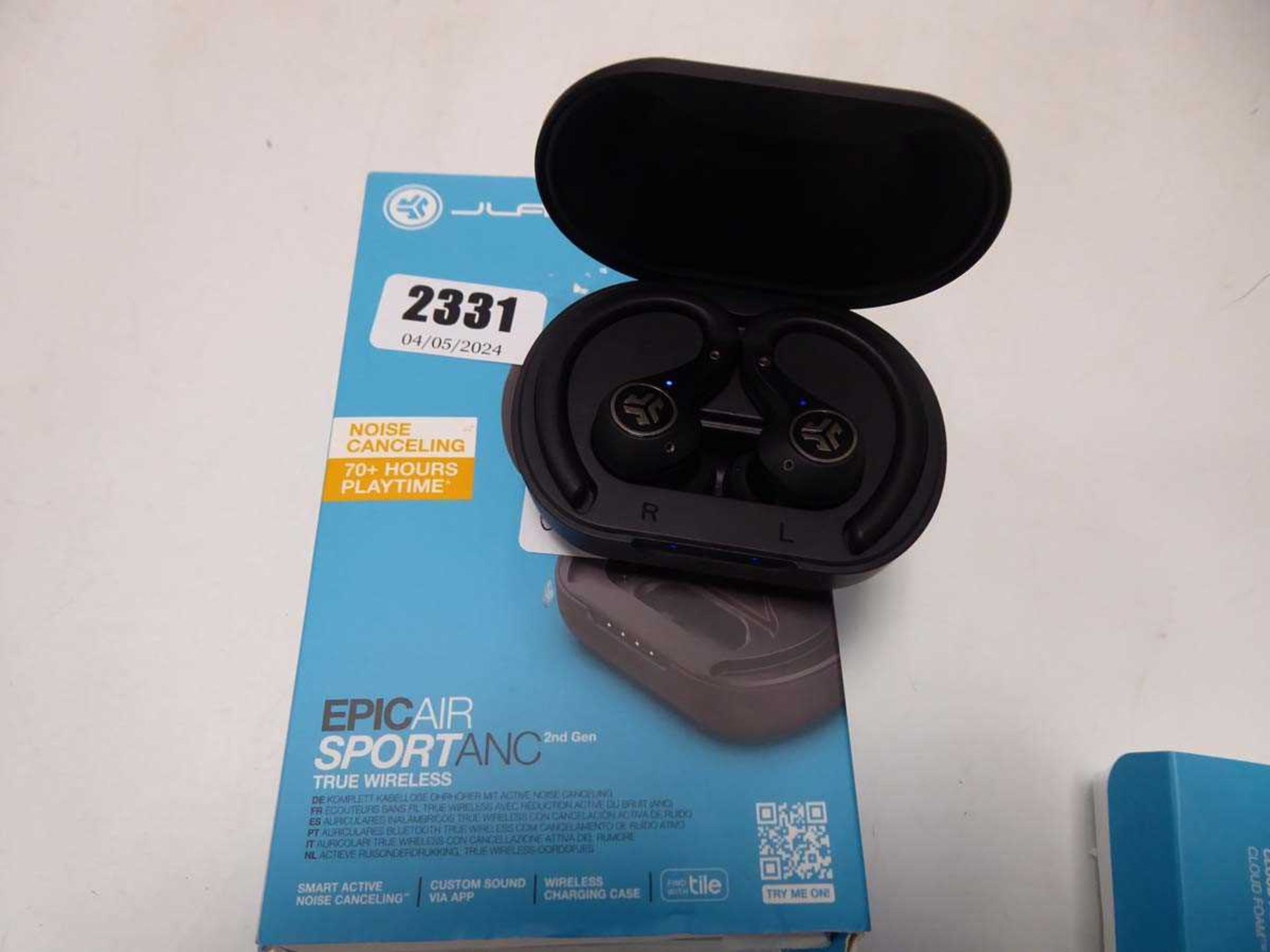 Boxed JLab Epic Air Sport ANC True wireless earbuds