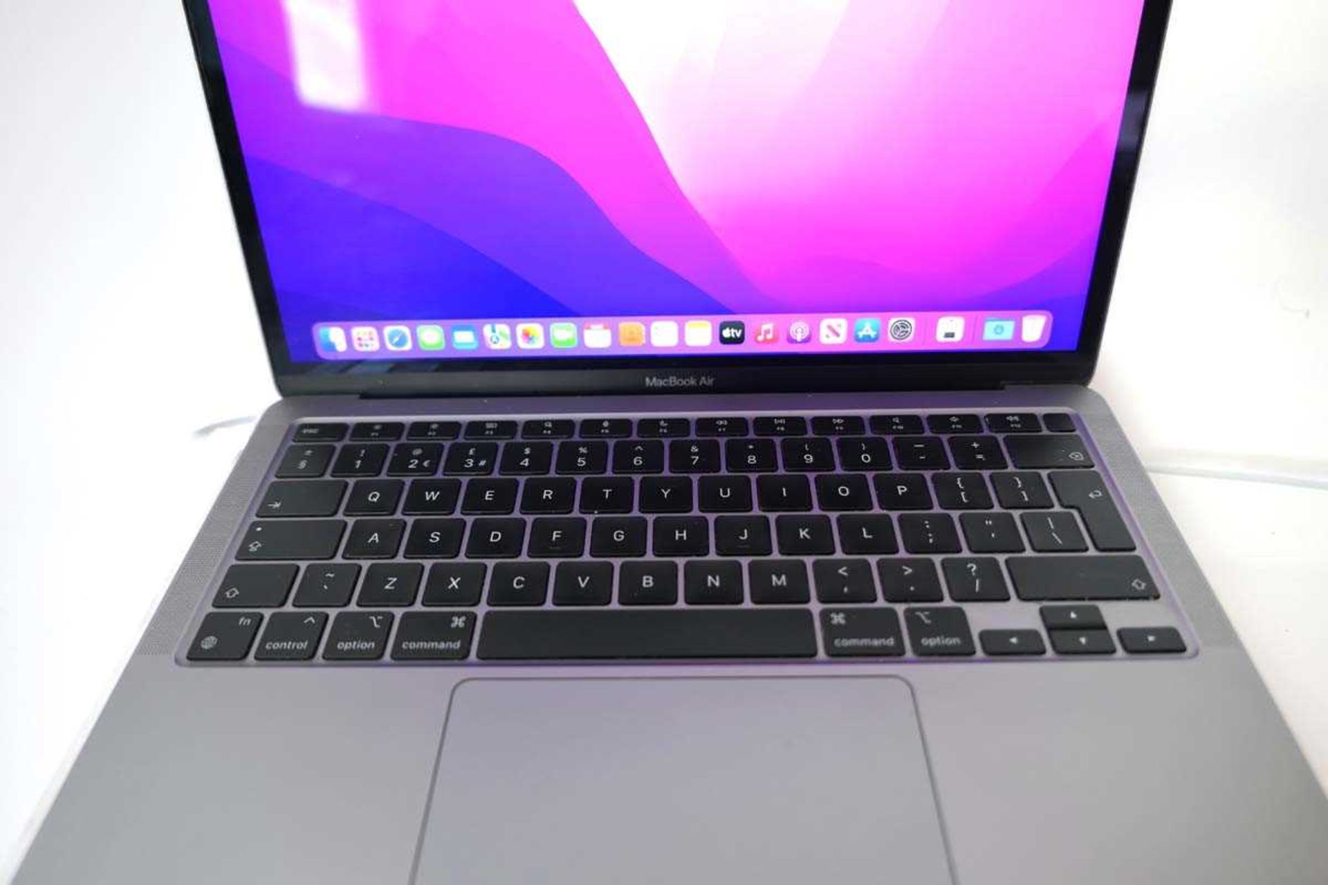 +VAT MacBook Air 13" 2020 A2337 Space Grey laptop with Apple M1 Chip, 8GB Unified Memory, 256GB SSD, - Image 3 of 4