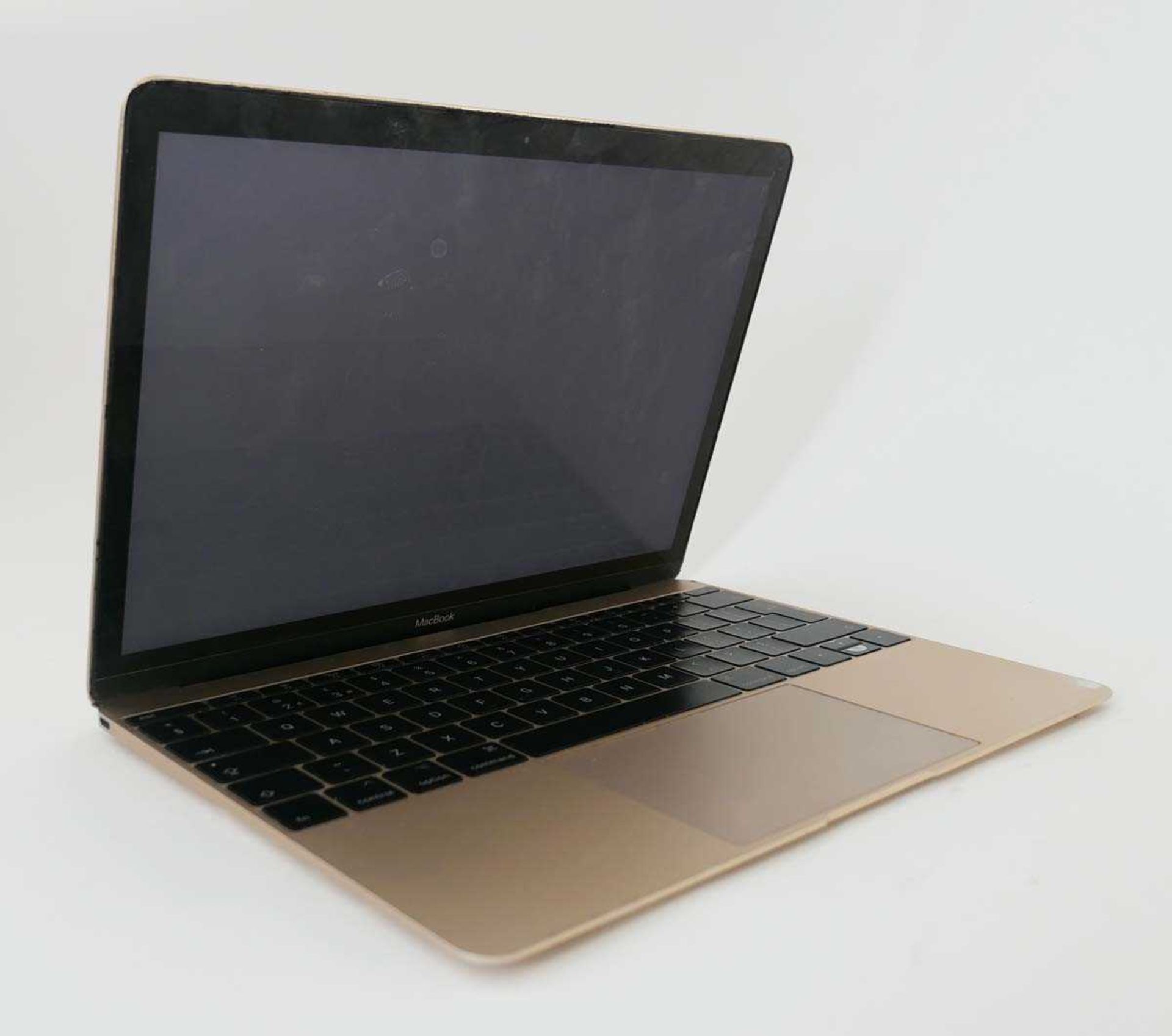 +VAT MacBook 13" 2017 A1534 Gold laptop with Intel Core M3 1.2GHz, 8GB RAM and 256GB SSD (screen