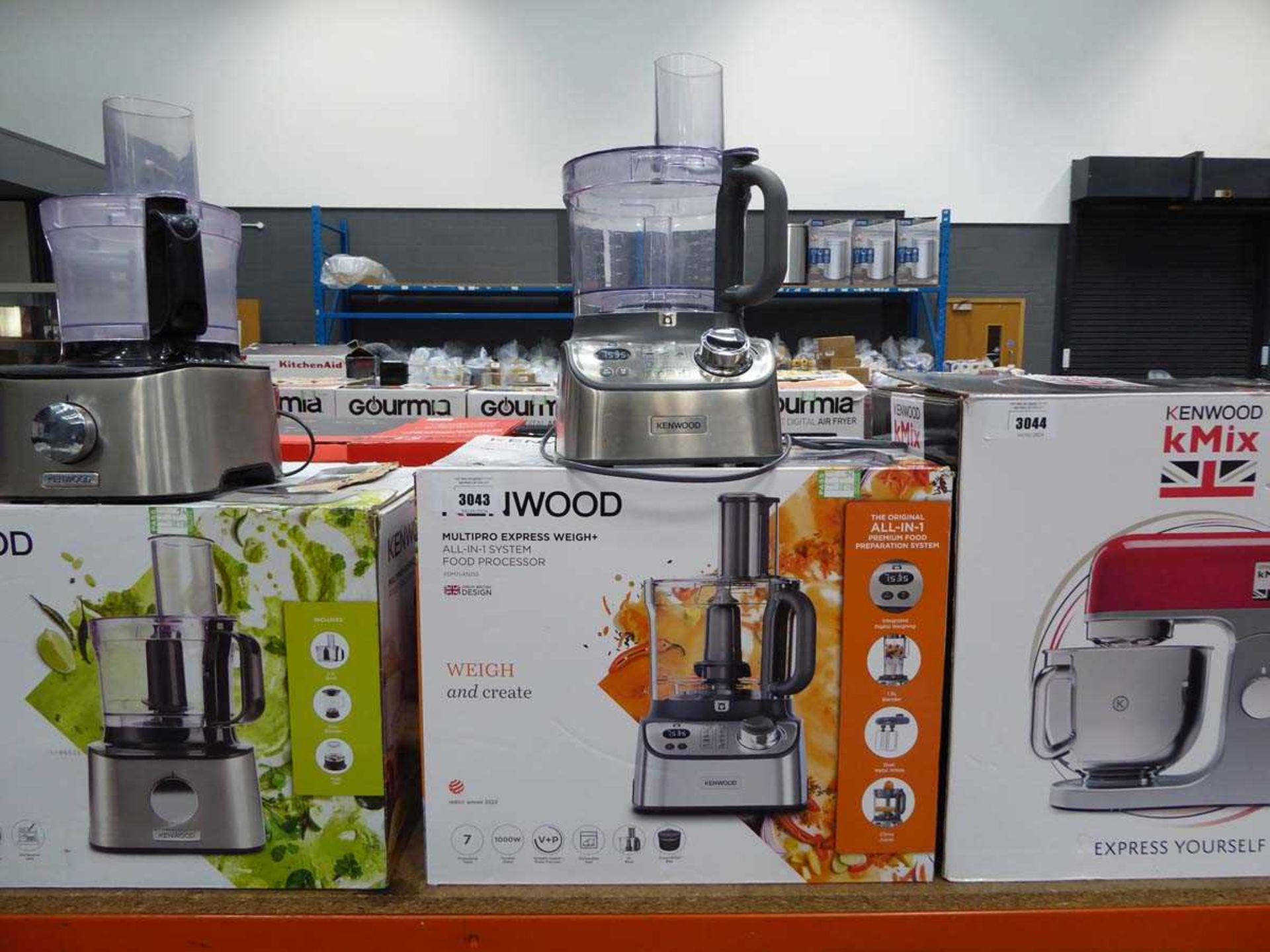 +VAT Kenwood multi pro express way all in one system food processor