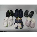 +VAT Bundle of Crocs, mixture of sizes, UK 6-15