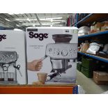 +VAT Sage Barista Express coffee machine