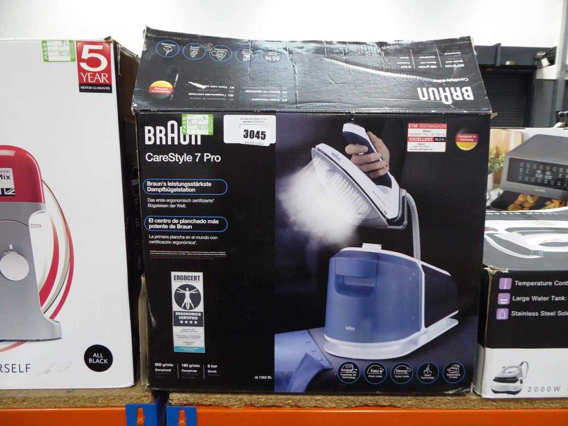 +VAT Braun care style 7 pro iron