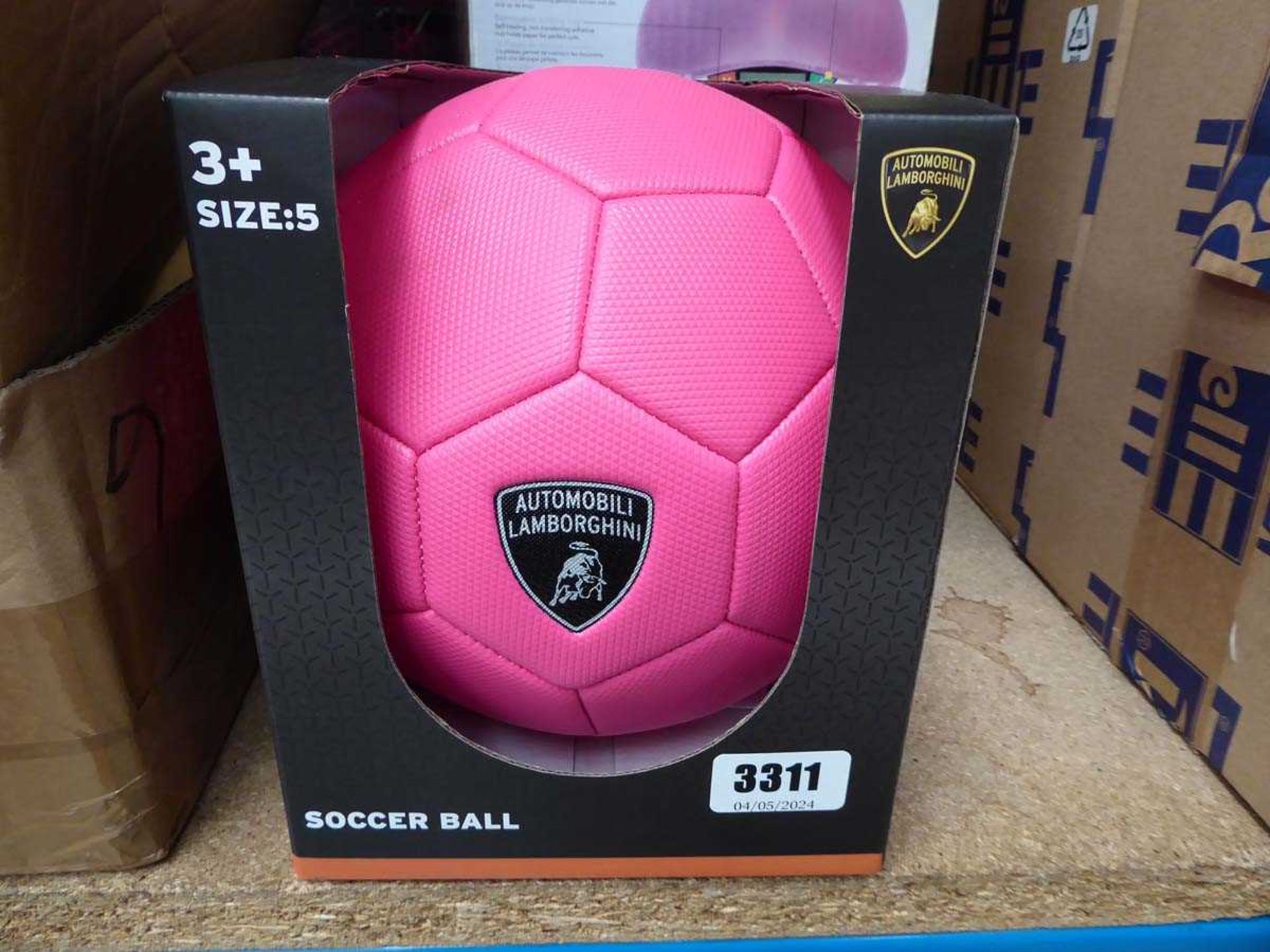 Collector's Edition Pink lamborghini football