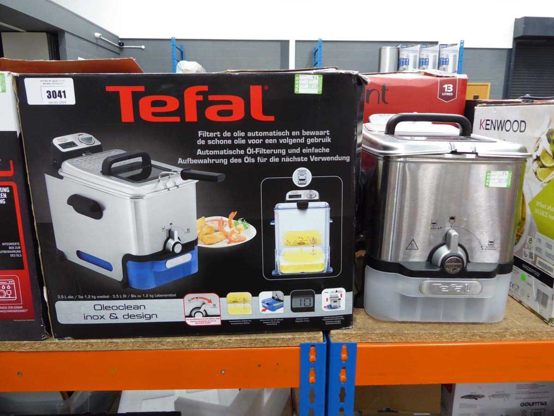 +VAT Tefal filter fryer plus one unboxed