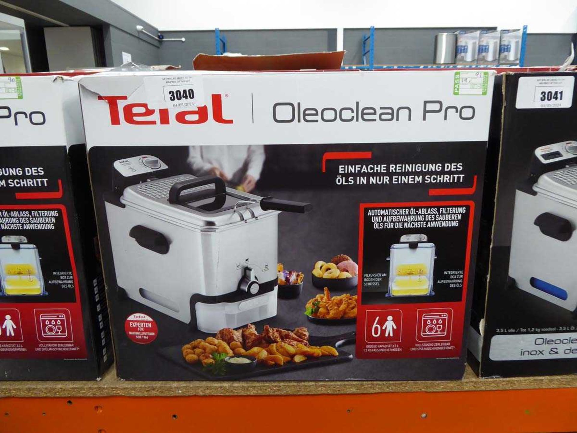 +VAT Tefal Oleoclean Pro fryer