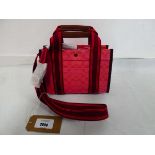 +VAT Coach canvas tote taffy multi handbag