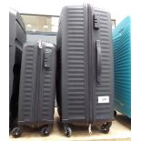 +VAT 2 piece American Tourister hard shelled Samsonite suitcase set