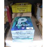 +VAT Packs of printing paper, gluesticks etc.