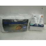 +VAT Super king mattress protector and pack of 2 pillows