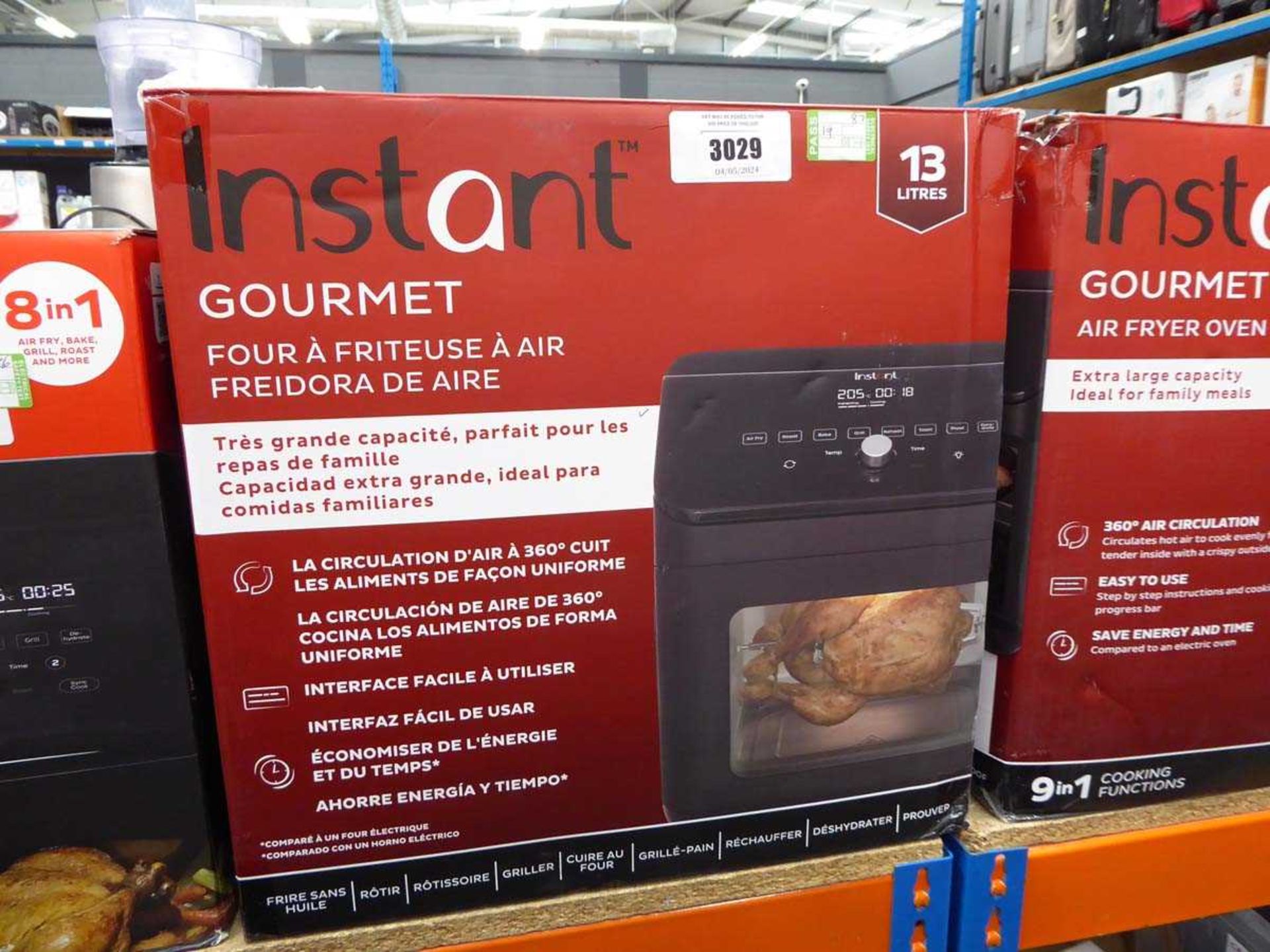 +VAT Instant Gourmia air fryer oven