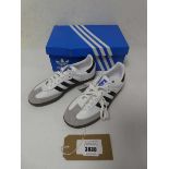 +VAT 1 x men's Adidas Samba OG trainers, UK 5