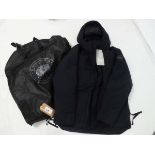 +VAT Canada Goose maitland parka in black disc size XL with garment bag (note- small white mark on