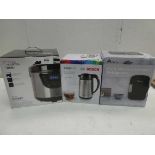 +VAT James Martin multi 4L cooker, Bosch kettle and Cold/warm mini refrigerator