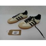 +VAT 1 x Adidas Samba trainers, UK 9.5