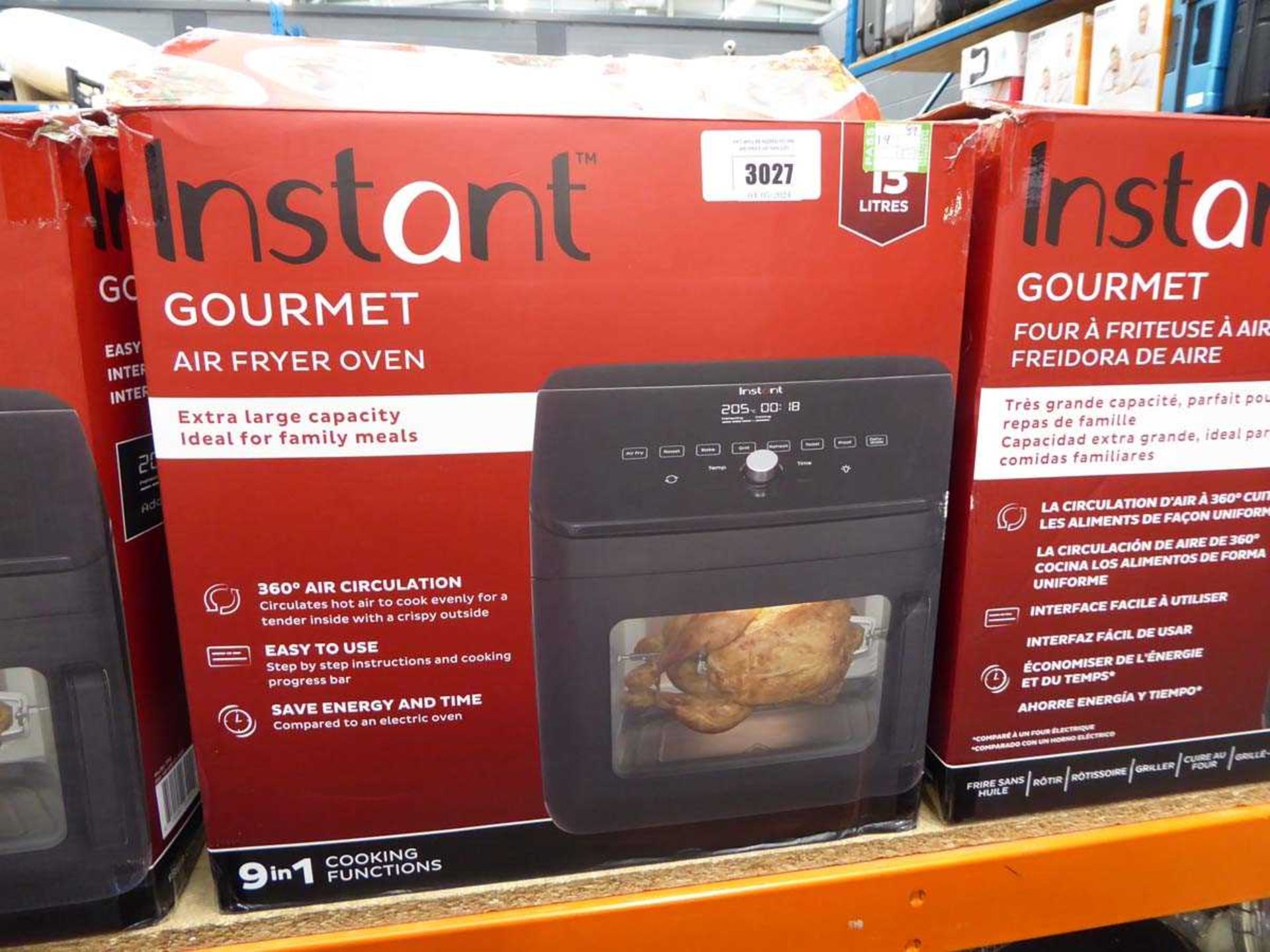 +VAT Instant Gourmia air fryer oven