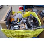+VAT Pallet of car parts and accessories including shock absorbers, tyres, roof bars, radiators,