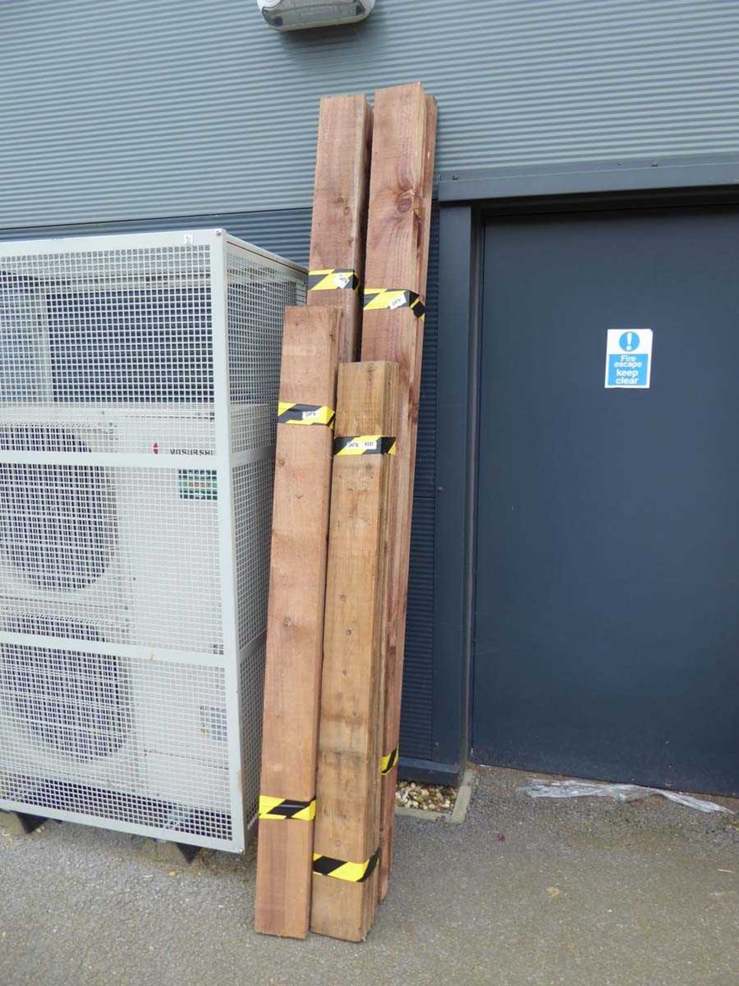 Large bundle of assorted timber