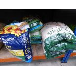 +VAT Qty of bird seed and lawn feed