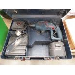 Bosch hammer drill, 2 batteries and charger