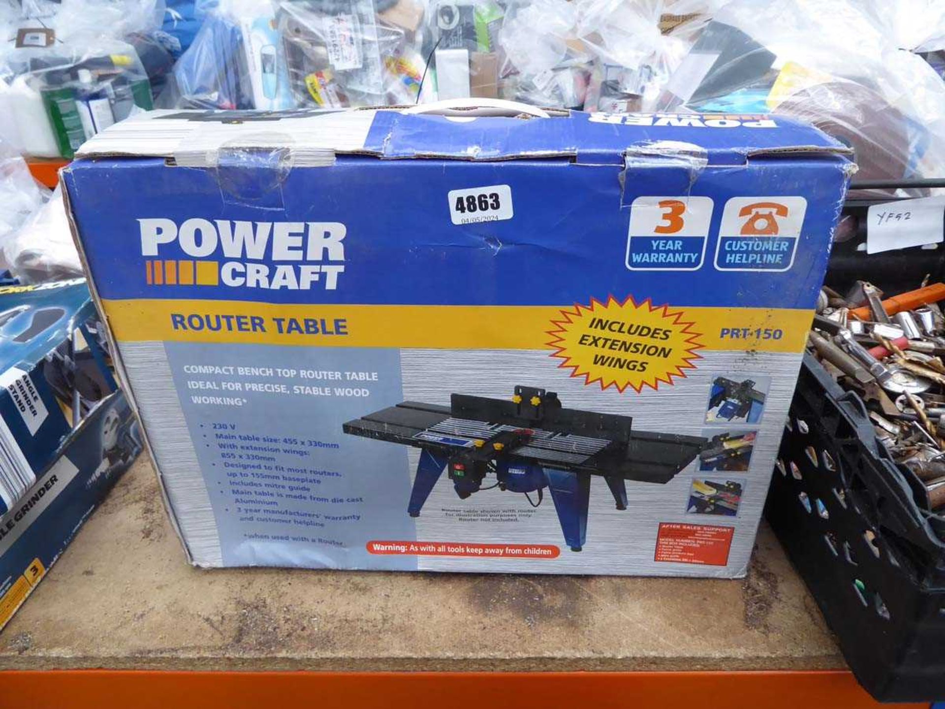 Powercraft router table