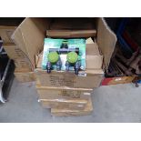 4 boxes of green blade swivel tap adaptors