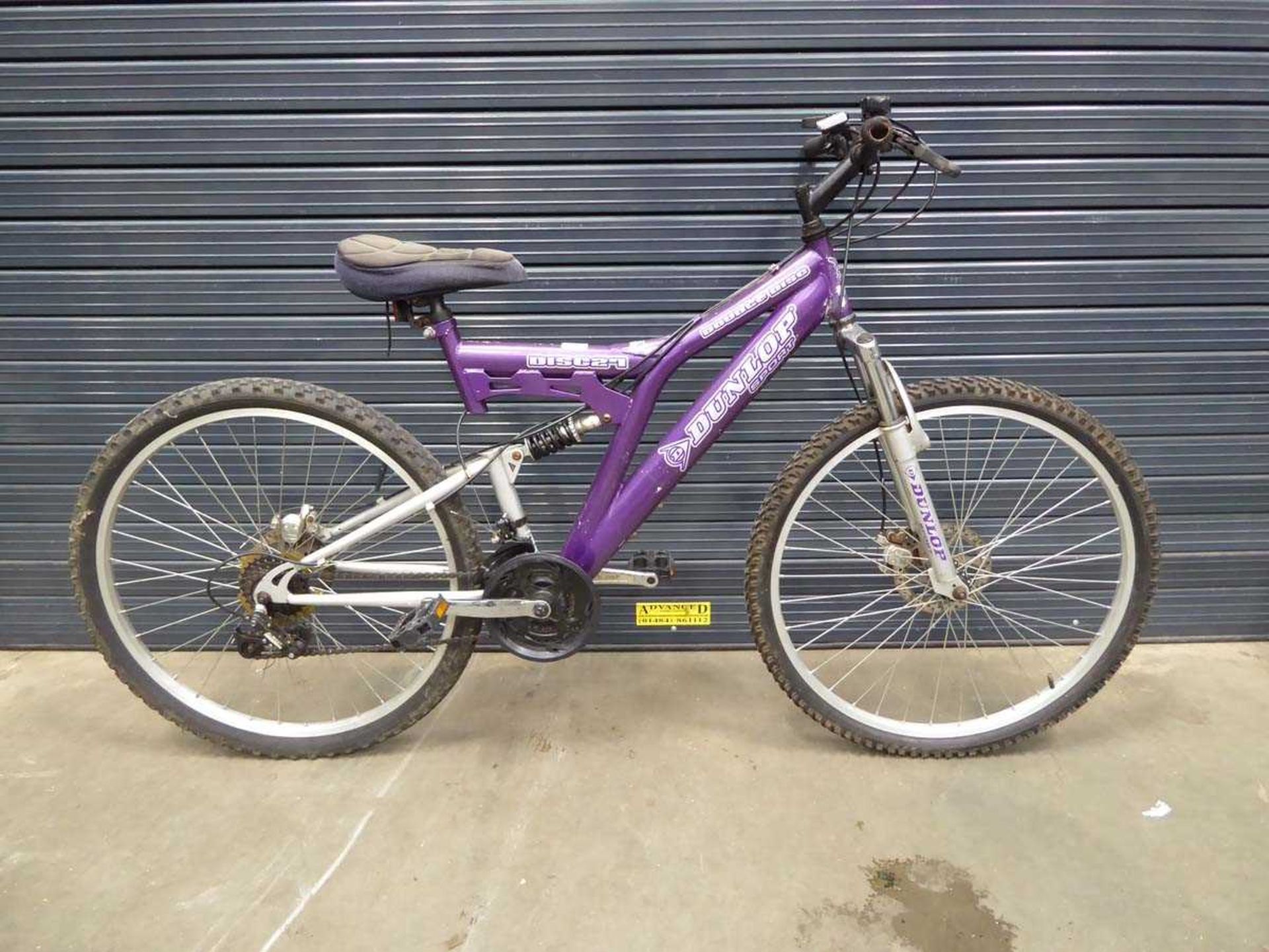 Dunlop purple junior mountain bike