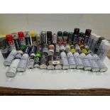 +VAT Large selection of spray paints