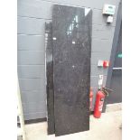 2 x pieces of granite worktop