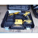 Dewalt 18v battery drill complete with 2 batteries and charger