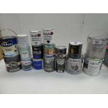 +VAT Selection of household paints, Decking Oil, Wood Protection, Furniture & metal paint etc