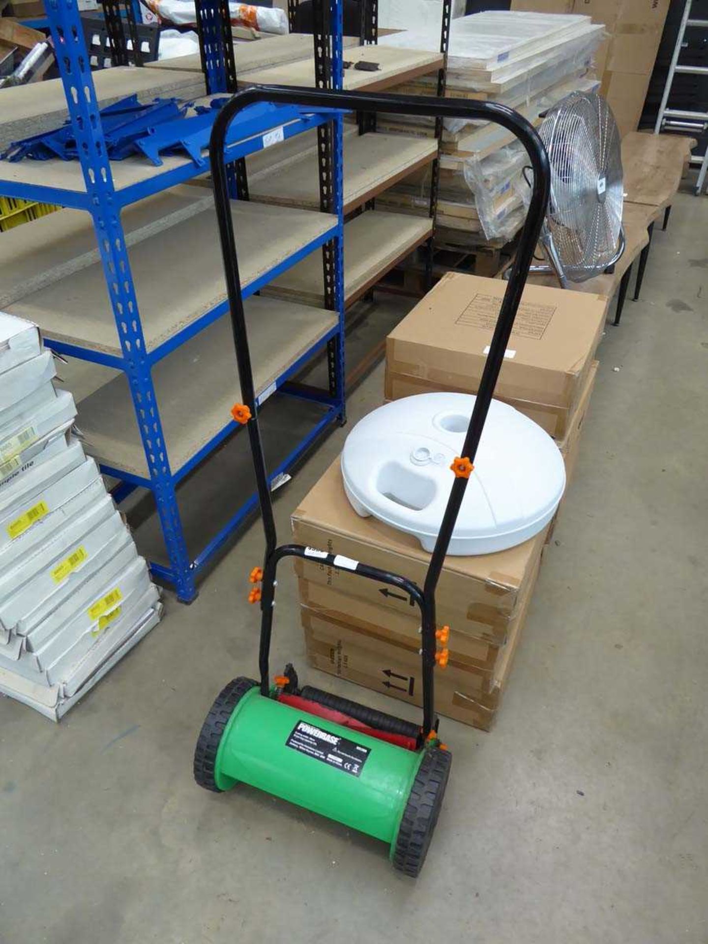 Powerbase push mower