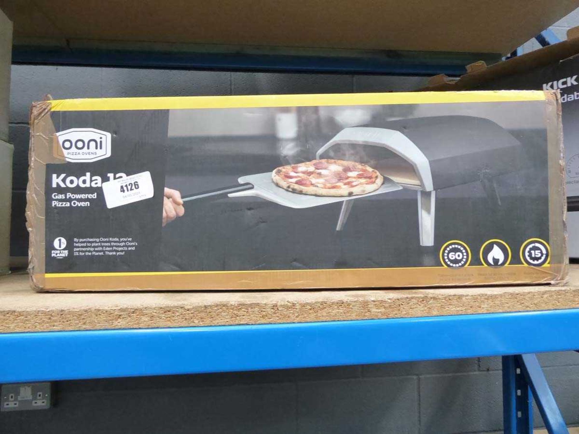 +VAT Koda gas powered pizza oven, boxed