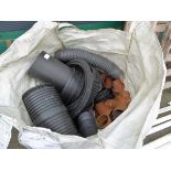 Bag of drainage fittings