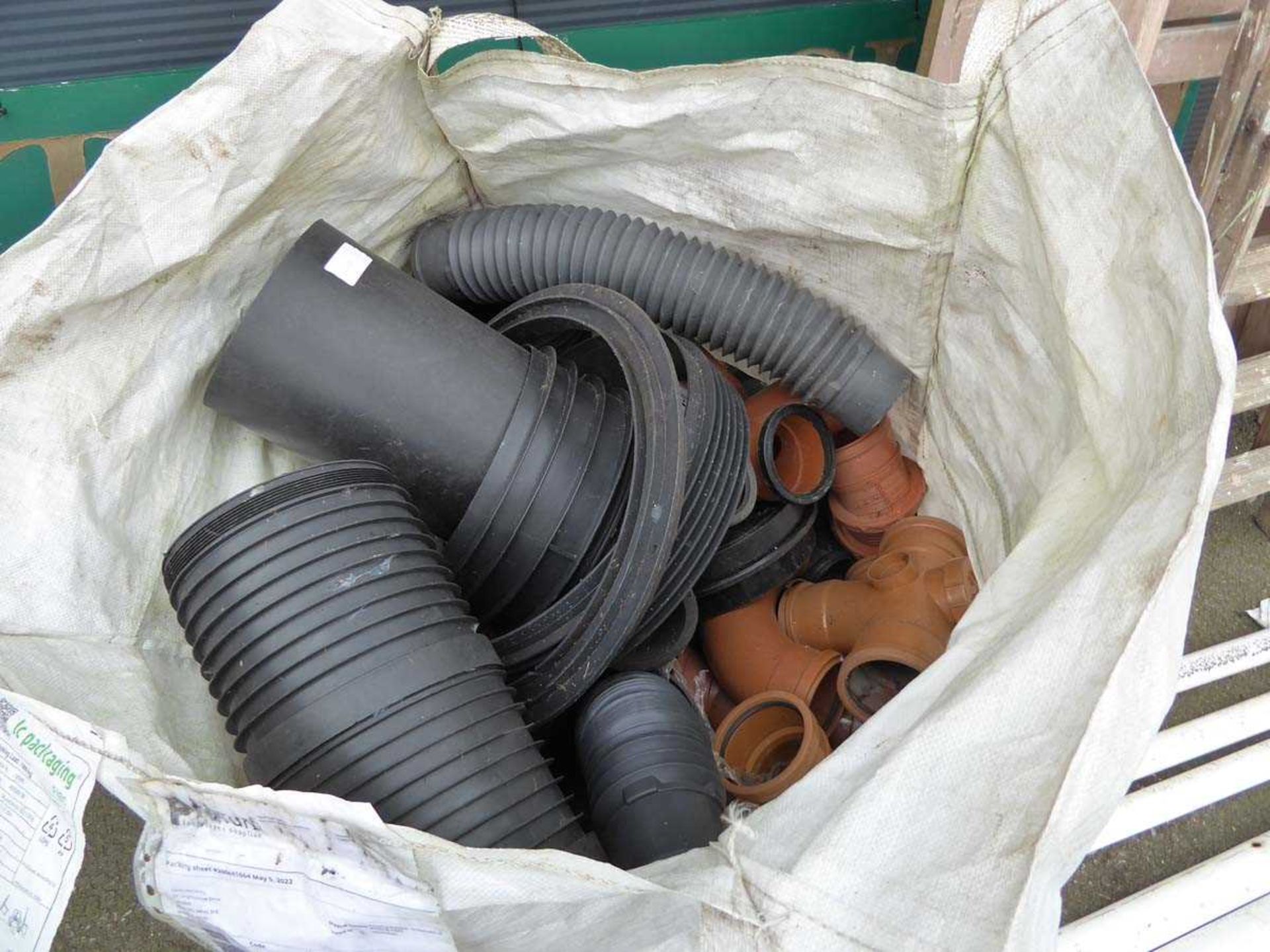 Bag of drainage fittings