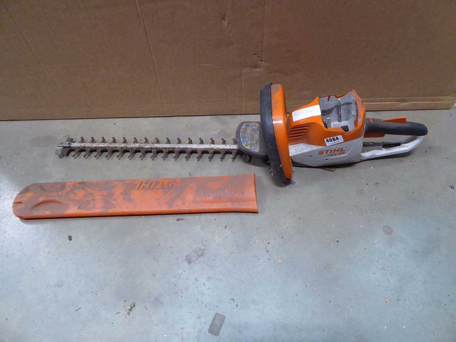 Stihl HSA 56 battery powered hedge cutter - no battery, no charger