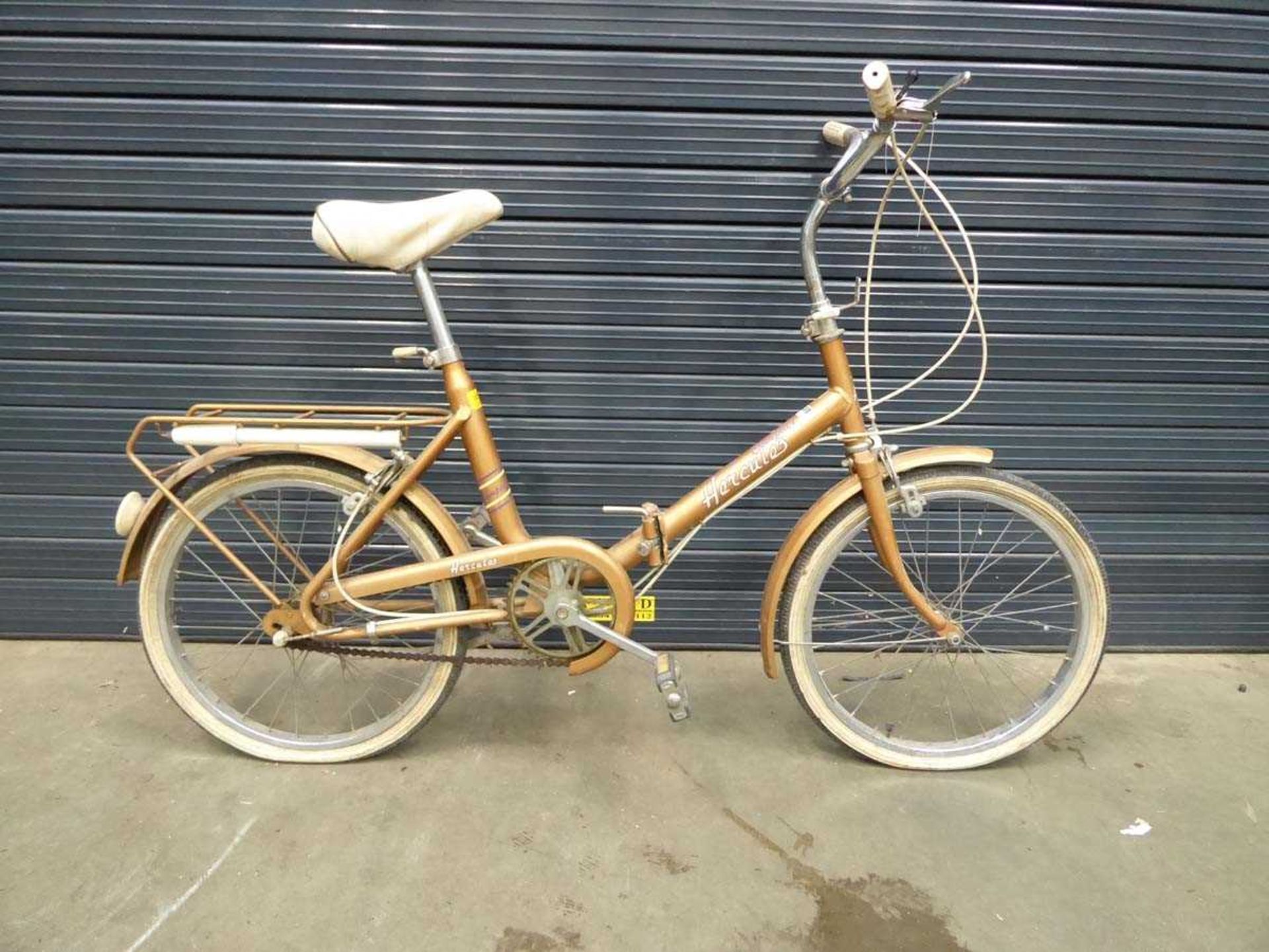 Hercules vintage foldup bike