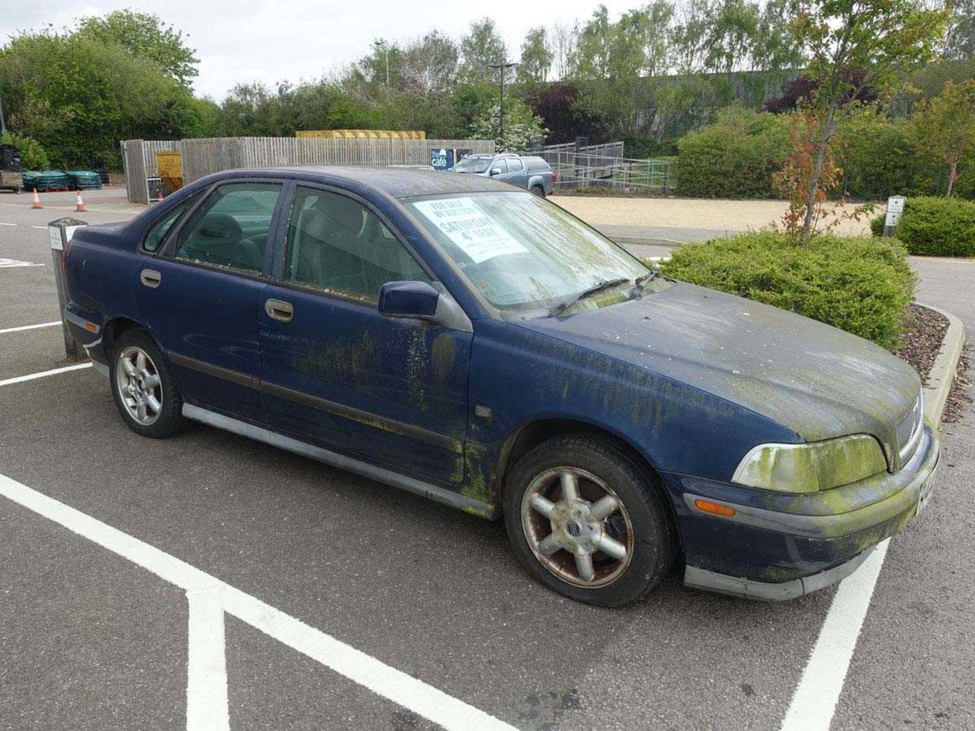 (R443 BKO) 1998 Volvo S40 2.0I Auto 4-door saloon in blue, 4-speed auto, 1948cc petrol, first - Image 8 of 10