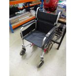 4 wheeled fold up wheelchair